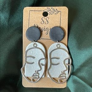 Polymer clay earrings